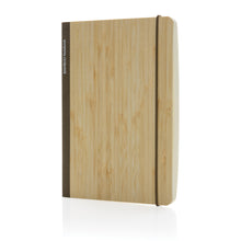 Carica l'immagine nel visualizzatore di Gallery, taccuini e block notes pubblicitari in fsc® bambù, carta colore marrone_marrone 121749170 VAR04