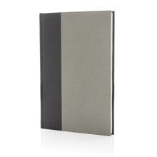 Carica l'immagine nel visualizzatore di Gallery, taccuini e block notes da personalizzare in rpet, carta colore grigio_grigio 121749171 VAR01