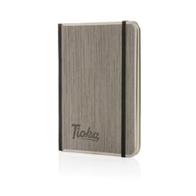 Carica l'immagine nel visualizzatore di Gallery, block notes e taccuini da personalizzare in fsc® legno, carta colore grigio_grigio 121749174 DET08