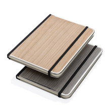 Carica l'immagine nel visualizzatore di Gallery, block notes e taccuini da personalizzare in fsc® legno, carta colore grigio_grigio 121749174 DET09