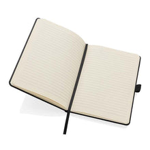 Carica l'immagine nel visualizzatore di Gallery, quaderni e block notes personalizzati in cuoio rigenerato, carta colore nero_nero 121749177 DET05