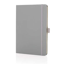Carica l'immagine nel visualizzatore di Gallery, taccuini e block notes promozionali in cuoio rigenerato, carta colore iceberg-green_verde 121749177 DET02