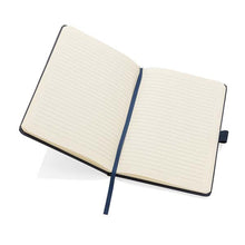 Carica l'immagine nel visualizzatore di Gallery, block notes e taccuini personalizzati in cuoio rigenerato, carta colore blu-navy_blu 121749177 DET05