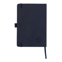 Carica l'immagine nel visualizzatore di Gallery, block notes e taccuini personalizzati in cuoio rigenerato, carta colore blu-navy_blu 121749177 DET07