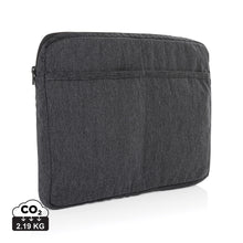 Carica l'immagine nel visualizzatore di Gallery, custodie per tablet e PC personalizzate in cotone riciclato colore carbon-fossile_grigio 121750531 DET01