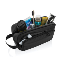 Carica l'immagine nel visualizzatore di Gallery, pochette e beauty case personalizzate in rpet, rpet colore nero_nero 121753803 DET07