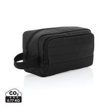 Carica l'immagine nel visualizzatore di Gallery, pochette e beauty case personalizzate in rpet, rpet colore nero_nero 121753803 DET01