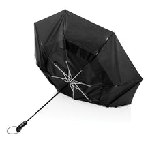 Carica l'immagine nel visualizzatore di Gallery, ombrelli pieghevoli personalizzati in rpet, alluminio colore nero_nero 121756750 DET04