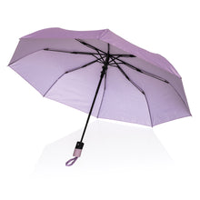 Carica l'immagine nel visualizzatore di Gallery, ombrelli pieghevoli stampati con logo in rpet colore lavanda_viola 121756760 VAR03