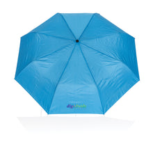 Carica l'immagine nel visualizzatore di Gallery, ombrelli pieghevoli pubblicitari in rpet colore tranquil-blue_azzurro 121756760 DET09