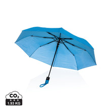 Carica l'immagine nel visualizzatore di Gallery, ombrelli pieghevoli pubblicitari in rpet colore tranquil-blue_azzurro 121756760 DET01