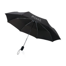 Carica l'immagine nel visualizzatore di Gallery, ombrelli pieghevoli personalizzati in rpet, fibra di vetro colore nero_nero 121756765 DET08
