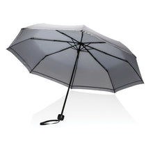 Carica l'immagine nel visualizzatore di Gallery, ombrelli pieghevoli da personalizzare in rpet, metallo colore grigio_grigio 121756771 DET05
