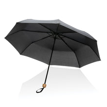 Carica l'immagine nel visualizzatore di Gallery, ombrelli pieghevoli personalizzati in rpet, metallo colore nero_nero 121756774 DET05