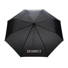 Carica l'immagine nel visualizzatore di Gallery, ombrelli pieghevoli personalizzati in rpet, metallo colore nero_nero 121756774 DET06