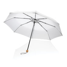 Carica l'immagine nel visualizzatore di Gallery, ombrelli pieghevoli da personalizzare in rpet, metallo colore bianco_bianco 121756774 DET05