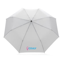 Carica l'immagine nel visualizzatore di Gallery, ombrelli pieghevoli da personalizzare in rpet, metallo colore bianco_bianco 121756774 DET06