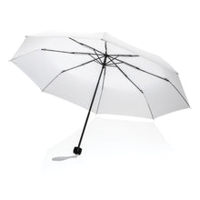 Carica l'immagine nel visualizzatore di Gallery, ombrelli pieghevoli da personalizzare in rpet, metallo colore bianco_bianco 121756775 DET05