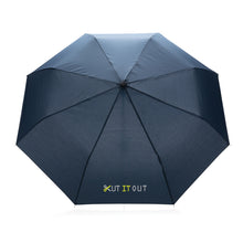 Carica l'immagine nel visualizzatore di Gallery, ombrelli pieghevoli personalizzati in rpet, metallo colore blu-navy_blu 121756775 DET06