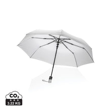 Carica l'immagine nel visualizzatore di Gallery, ombrelli pieghevoli da personalizzare in rpet colore bianco_bianco 121756776 DET01