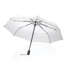 Carica l'immagine nel visualizzatore di Gallery, ombrelli pieghevoli da personalizzare in rpet, metallo colore bianco_bianco 121756777 DET08