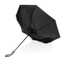 Carica l'immagine nel visualizzatore di Gallery, ombrelli pieghevoli personalizzati in rpet, metallo colore nero_nero 121756778 DET04