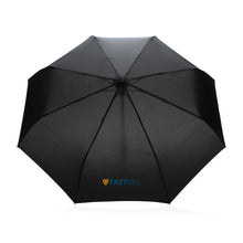 Carica l'immagine nel visualizzatore di Gallery, ombrelli pieghevoli personalizzati in rpet, metallo colore nero_nero 121756778 DET09