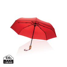 Carica l'immagine nel visualizzatore di Gallery, ombrelli pieghevoli personalizzabili in rpet, metallo colore rosso-ciliegia_rosso 121756778 DET01