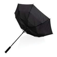 Carica l'immagine nel visualizzatore di Gallery, ombrelli classici personalizzati in rpet, fibra di vetro colore nero_nero 121756779 DET04