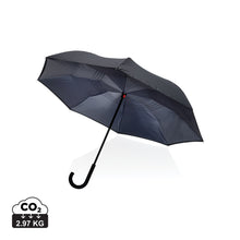 Carica l'immagine nel visualizzatore di Gallery, ombrelli classici da personalizzare in rpet, fibra di vetro colore carbon-fossile_grigio 121756780 DET01