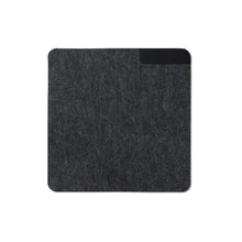 Carica l'immagine nel visualizzatore di Gallery, tappetini per mouse personalizzati in feltro riciclato, pu colore nero_nero 122301719 DET03