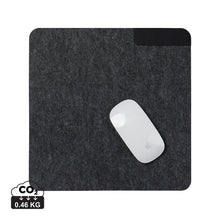 Carica l'immagine nel visualizzatore di Gallery, tappetini per mouse personalizzati in feltro riciclato, pu colore nero_nero 122301719 DET01