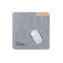 Carica l'immagine nel visualizzatore di Gallery, tappetini per mouse da personalizzare in feltro riciclato, pu colore grigio_grigio 122301719 DET05