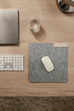 Carica l'immagine nel visualizzatore di Gallery, tappetini per mouse da personalizzare in feltro riciclato, pu colore grigio_grigio 122301719 DET06