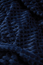 Carica l'immagine nel visualizzatore di Gallery, plaid e coperte personalizzati in rpet, pu colore blu-navy_blu 12295757 DET08