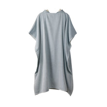 Carica l'immagine nel visualizzatore di Gallery, accappatoi personalizzati in cotone, poliestere colore blu-navy_blu 122313437 DET02