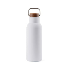 Carica l'immagine nel visualizzatore di Gallery, thermos da personalizzare in acciaio inossidabile riciclato, legno colore bianco_bianco 122314719 DET02