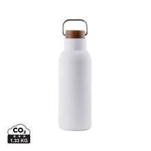 Carica l'immagine nel visualizzatore di Gallery, thermos da personalizzare in acciaio inossidabile riciclato, legno colore bianco_bianco 122314719 DET01