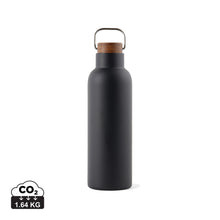 Carica l'immagine nel visualizzatore di Gallery, thermos personalizzati in acciaio inossidabile riciclato, legno colore nero_nero 122314720 DET01