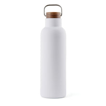 Carica l'immagine nel visualizzatore di Gallery, thermos da personalizzare in acciaio inossidabile riciclato, legno colore bianco_bianco 122314720 VAR03