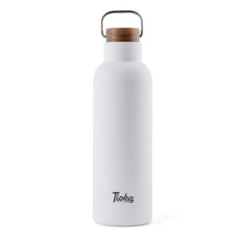 Carica l'immagine nel visualizzatore di Gallery, thermos da personalizzare in acciaio inossidabile riciclato, legno colore bianco_bianco 122314720 DET05