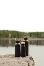 Carica l'immagine nel visualizzatore di Gallery, thermos personalizzati in acciaio inossidabile riciclato, legno colore nero_nero 122314721 DET06