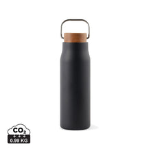 Carica l'immagine nel visualizzatore di Gallery, thermos personalizzati in acciaio inossidabile riciclato, legno colore nero_nero 122314721 DET01