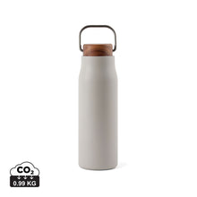 Carica l'immagine nel visualizzatore di Gallery, thermos da personalizzare in acciaio inossidabile riciclato, legno colore grigio_grigio 122314721 DET01