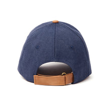 Carica l'immagine nel visualizzatore di Gallery, cappellini personalizzati in cotone riciclato, poliestere colore blu-navy_blu 122317020 DET06