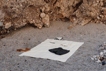 Carica l'immagine nel visualizzatore di Gallery, plaid e coperte da personalizzare in cotone riciclato, rpet colore off-white_bianco 122317628 DET07