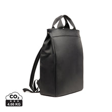 Carica l'immagine nel visualizzatore di Gallery, zaini porta PC personalizzati in pu riciclato, poliestere colore nero_nero 12298747 DET01