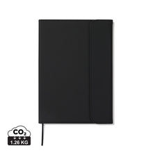 Carica l'immagine nel visualizzatore di Gallery, quaderni e block notes personalizzati in pu, carta colore nero_nero 122349027 DET01