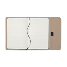 Carica l'immagine nel visualizzatore di Gallery, block notes e taccuini da personalizzare in pu, carta colore greige_grigio 122349027 DET04