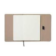 Carica l'immagine nel visualizzatore di Gallery, block notes e taccuini da personalizzare in pu, carta colore greige_grigio 122349027 DET05